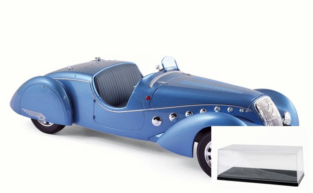 PEUGEOT 302 Darl Mat Roadster Norev 1:18 blue / cream 1937 
