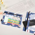 thumbnail image 4 of ALAZA 2 Pack Pencil Pouch Baseball Pattern Pencil Case for 3 Ring Binder Clear Window Pencil Bag Organizers, 4 of 6