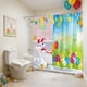 thumbnail image 5 of Cortina de Baño de Pascua, Sin Taladros, con 12 Ganchos, 5 of 6