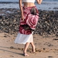 thumbnail image 6 of Rose Stylish Chiffon Summer Beach Dresses for Women, 6 of 6