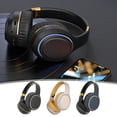 thumbnail image 1 of Ganfancp Sobre La Oreja Estéreo Inalámbrico Bluetooth Auriculares Hd Llamada Inteligente de Reducción de Ruido de Alta Fidelidad de Calidad de Sonido, Juegos de Deportes de Música Auriculares Bluetoo, 1 of 7