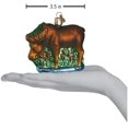 thumbnail image 4 of Old World Christmas Munching Moose Glass Blown Ornament, 4 of 4