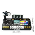 thumbnail image 2 of Lecteur de Disque DJ Fonctionnel Simulation Peut Être Joué Instruments de Musique pour Enfants Débutants avec Microphone Jouets Éducatifs Allumez la Passion de Votre Enfant!, 2 of 4