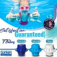 thumbnail image 6 of The Original Sinking & Floating Chlorine Dispenser for Pool, Uses Less Chlorine, Less Chlorine Odor, It Sinks & Cleans & Floats Back Up, Replaces Pool Chlorine Floater, The Sunken Treasure, Dark Blue, 6 of 7