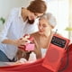 thumbnail image 3 of Full-Band Small Portable Radio Mini AM FM Pointer Pocket Radio Red, 3 of 5