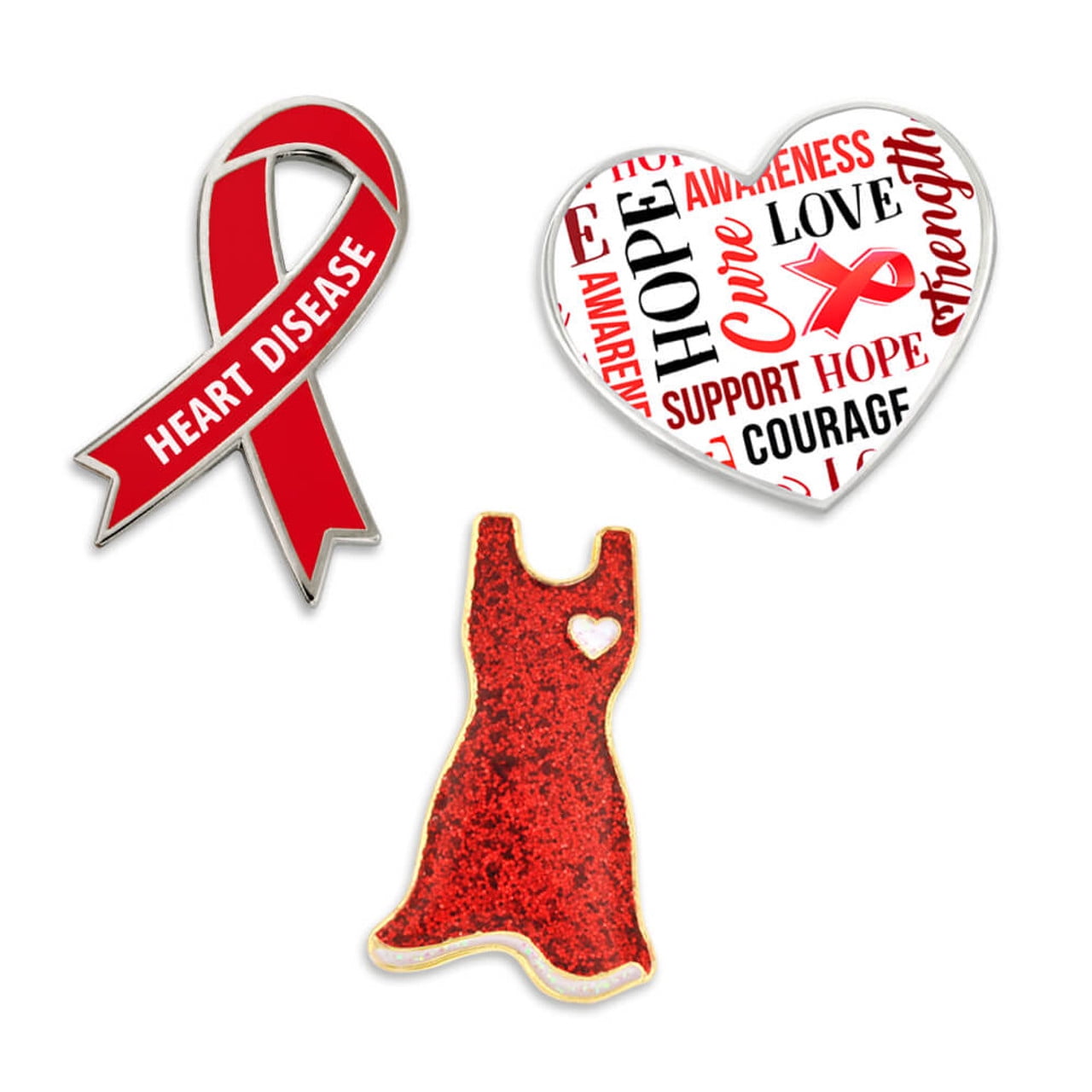 red dress lapel pin Go Red For Women Red Dress Lapel Pin American Heart Association Macy's