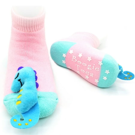 

Seahorse Boogie Toes Rattle Socks 1 Pair 1-2 Yrs
