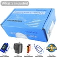 thumbnail image 5 of FaceLake FL-350 Pulse Oximeter with Lanyard, Carrying Case & Batteries, Blue, 5 of 5