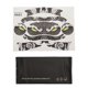 thumbnail image 1 of VR Glasses Stickers Ultrathin Cool Cartoon Pattern Protective VR Stickers for PICO 4 VR Headset Black Skull, 1 of 5