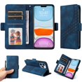 thumbnail image 2 of Funda GANGXUN para iPhone 12 Pro con diseño acolchado elegante, cuero PU, protección total y ajuste preciso, 2 of 5