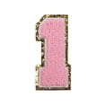 thumbnail image 1 of WHEANG Computer Embroidery Towel Embroidery Pink 0-9 Number Embroidery Stickers Clothing Accessories Clothing and Hat Accessories Patch Cloth Stickers One Size Multi-Color, 1 of 2