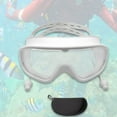 thumbnail image 6 of funtasica Adults Swim Goggles Leakproof with Storage Case Comfortable Swimming Goggles white, 6 of 8