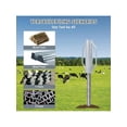 thumbnail image 5 of EastVita Post Hole Driver 8 LB 12 LB 18 LB 30 LB 37 LB Fence Post Driver T Post Driver Metal Manual Fence Post Hammer With Handle For Installing Fence Posts, 5 of 6