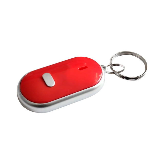 Portable Lost Key Finder Locator Keychain Whistle Sound Control Keyring Finder Sound Locator