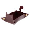 thumbnail image 4 of Bandeja de almacenamiento de llaves 4pcs Organizador de Maquillaje de material cuero Bandeja de Joyería Bandeja Forma de Gato Fanmusic Bandeja de almacenamiento de llaves, 4 of 7