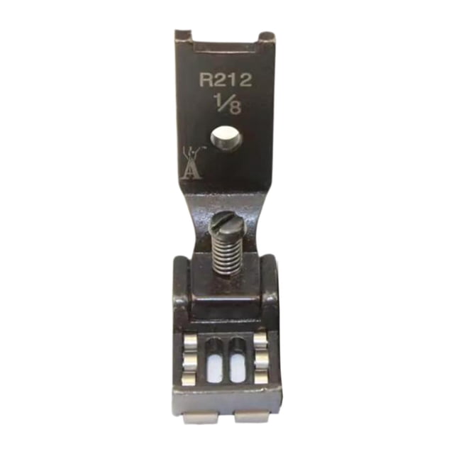 Pins dobles del pie de prensador de rodillos, resistente al desgaste, anti -beve para máquina de coser de cama plana para suministros de accesorio de 3 mm