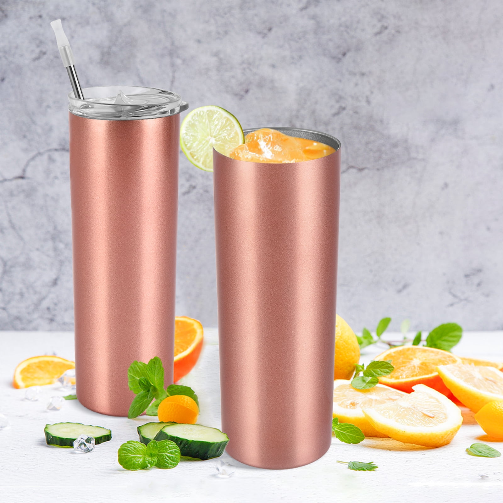 CUPKIN Stainless Steel Insulated Tumbler with Lid and Straw - 20 oz Water  Bottle with Straw, Stainle…See more CUPKIN Stainless Steel Insulated  Tumbler