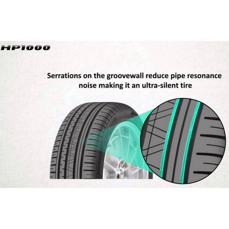 Zeetex 215/55ZR17 94W HP1000 Passenger Car Tire - Walmart.com