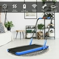 thumbnail image 3 of Gymax Tapis Roulant Électrique 2,25 Hp pour sous le Bureau avec Appli, Bleu Marine, 3 of 10