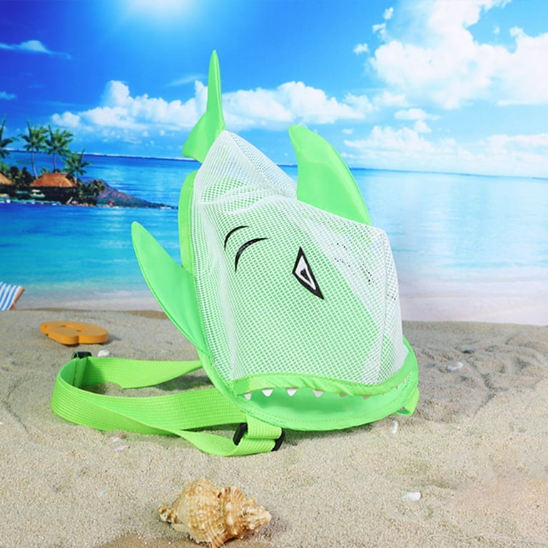 Miarnea Kids Toddler Toys, Cartoon Shark Shape Kids Beach Bag