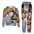 thumbnail image 2 of Looney Tunes Cartoons 2 Piece Outfits Hoodie Sweatsuits Set Sweatpants Long Sleeve Sweatshirt Matching Joggers Tracksuit Sets, 2 of 7