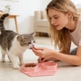 thumbnail image 6 of Silicone Pet Food Mat | Lick Mat for Dogs and Cats | Waterproof Slow Feeding Snuffle Mat Gray 1 Pack, 6 of 6