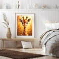 thumbnail image 6 of Diamond Art Kit for Adults, Adorable Giraffe Autumn Scene Diamond Painting for Adults Beginners, 5D DIY Diamond Art Painting Kits, Colorful Diamond Painting Craft for Home Decor 12x16, 6 of 7
