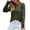 Army Green, variant on HAiming Women's Cable Knitted Sweater Casual Long Sleeve Crewneck Fall Winter Trendy Pullover Jumper Tunic Tops
