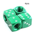 thumbnail image 2 of Aleación De Aluminio Car-Styling Auto Dice Dust Valve Cap Tire Valve Dust Cap 4 Piezas Inevent VI008792-02, 2 of 6