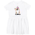 thumbnail image 3 of Inktastic Corgi Puppy Girl Girls Toddler Dress, 3 of 5
