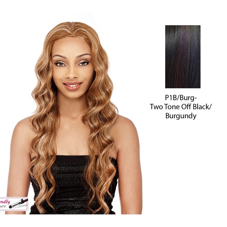 Half And Half Hair Dyed Top And Bottom