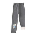 thumbnail image 2 of Bovxnpu Fall Winter Boys Girls Pants, Girls Jogger Pants Loungewear Pants, Winter Boys And Girls Adding Velvet And Thickening Warm Pants And Casual Pants, 2 of 3