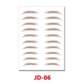 thumbnail image 1 of Pegatinas De Cejas Adhesivo para cejas 6D transferencia de agua tatuaje falso semipermanente calcomanías para cejas Sywqhk Cuidado Belleza, 1 of 6