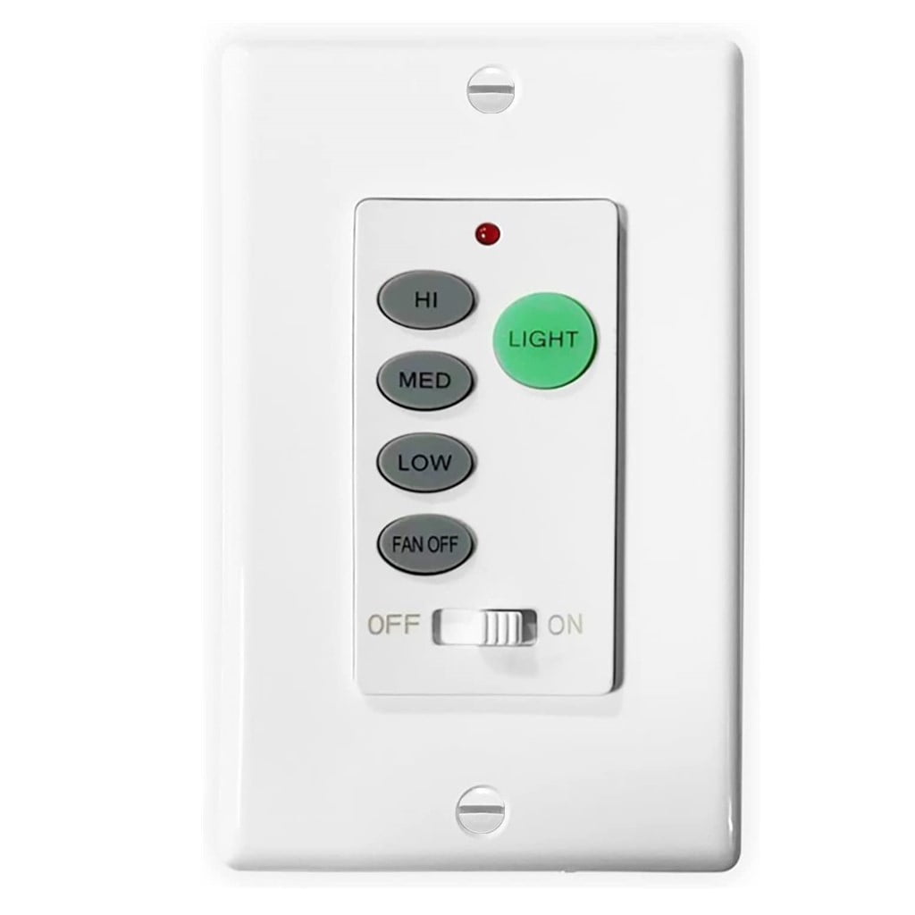 Universal UC9050T Ceiling Fan Wall Remote Control, Ceiling Fan Dip Switch with Adjustable 3