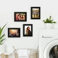 Mainstays 5x7 Traditional Gallery Wall Picture Frame, Black, Set of 4