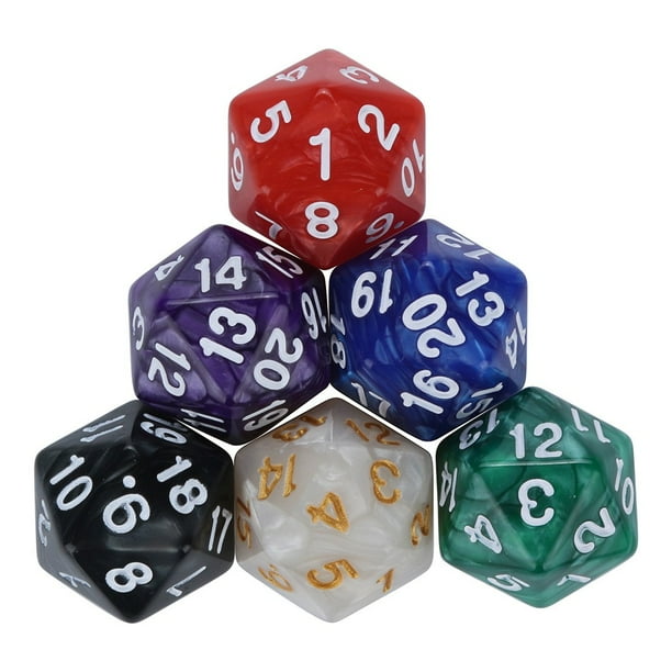 Follure Dice For Trpg Game Dungeons Dragons Polyhedral D4 D Multi Sided Acrylic Dice Resin Walmart Com Walmart Com