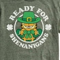 thumbnail image 3 of Garfield - Ready For Shenanigans Patrick's Day - Men's Short Sleeve Graphic T-Shirt, 3 of 5