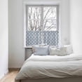 thumbnail image 4 of Nautical Anchor Kitchen Curtain 2 Panels Tiers Curtains 36 Inch Length, Curtains Rod Pocket Curtains Window Drapes Treatment Window Cafe Curtains Black White Geometric Stripes Rope 55x36, 4 of 5