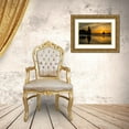 thumbnail image 3 of Jaynes Gallery 32x23 Gold Ornate Wood Framed with Double Matting Museum Art Print Titled - Oregon-Bandon Beach-Wizards Hat-sunset-sun star, 3 of 4