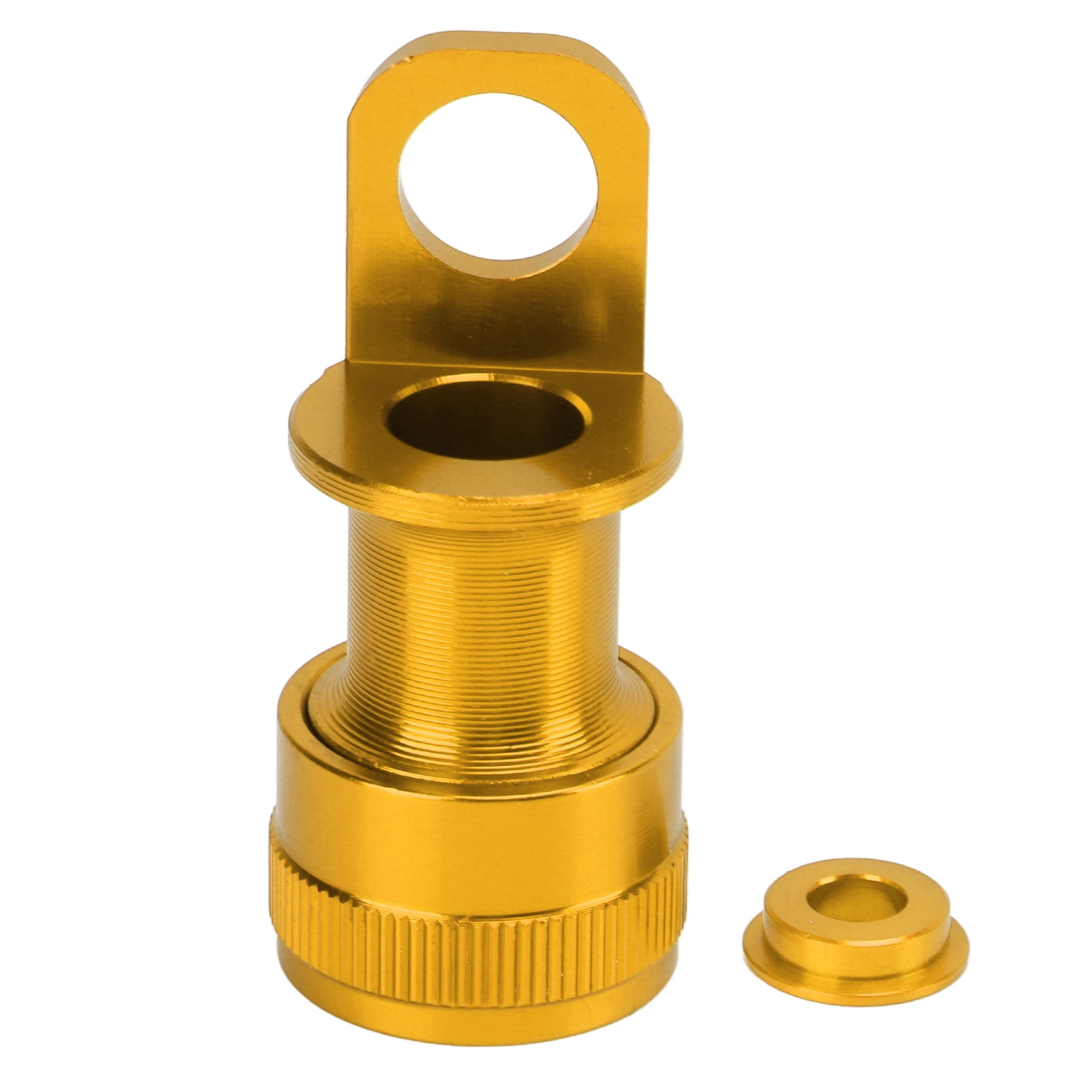 Zaqw Folding Bike Mounting Seat, Quick Release Pedal Buckle Aluminum