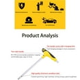 thumbnail image 5 of AOOOWER Flat Head/Ball Head/Plum Wrench 10mm Extended Repair Tool T Shaped Hex Wrench, 5 of 21