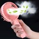 thumbnail image 2 of ventilador de mesa de escritorio personal de 3 velocidades con base, 3-10 horas de funcionamiento pequeño ventilador de pestañas de maquillaje para mujeres niñas niños al aire libre Shuxiu Wang 8390615142526, 2 of 5
