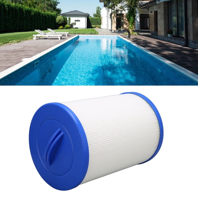 Swimming Pool Filter, Spa Filter Diameter 150mm PP Lightweight Portable Male Thread G1 1/2 for Hot Tub