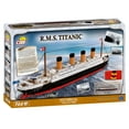 thumbnail image 1 of COBI Historical Collection R.M.S. Titanic Including 720 Bricks to 1:450 Scale - Easy to Follow, Illustration Based Instructions- Faithful Reproduction of The Famous Maritime Disaster Ship, 1 of 10
