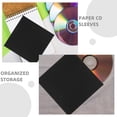 thumbnail image 3 of OUNONA 10Ud Fundas De Para Discos Cd Dvd Negras Para Almacenamiento Y Portátil, 3 of 8