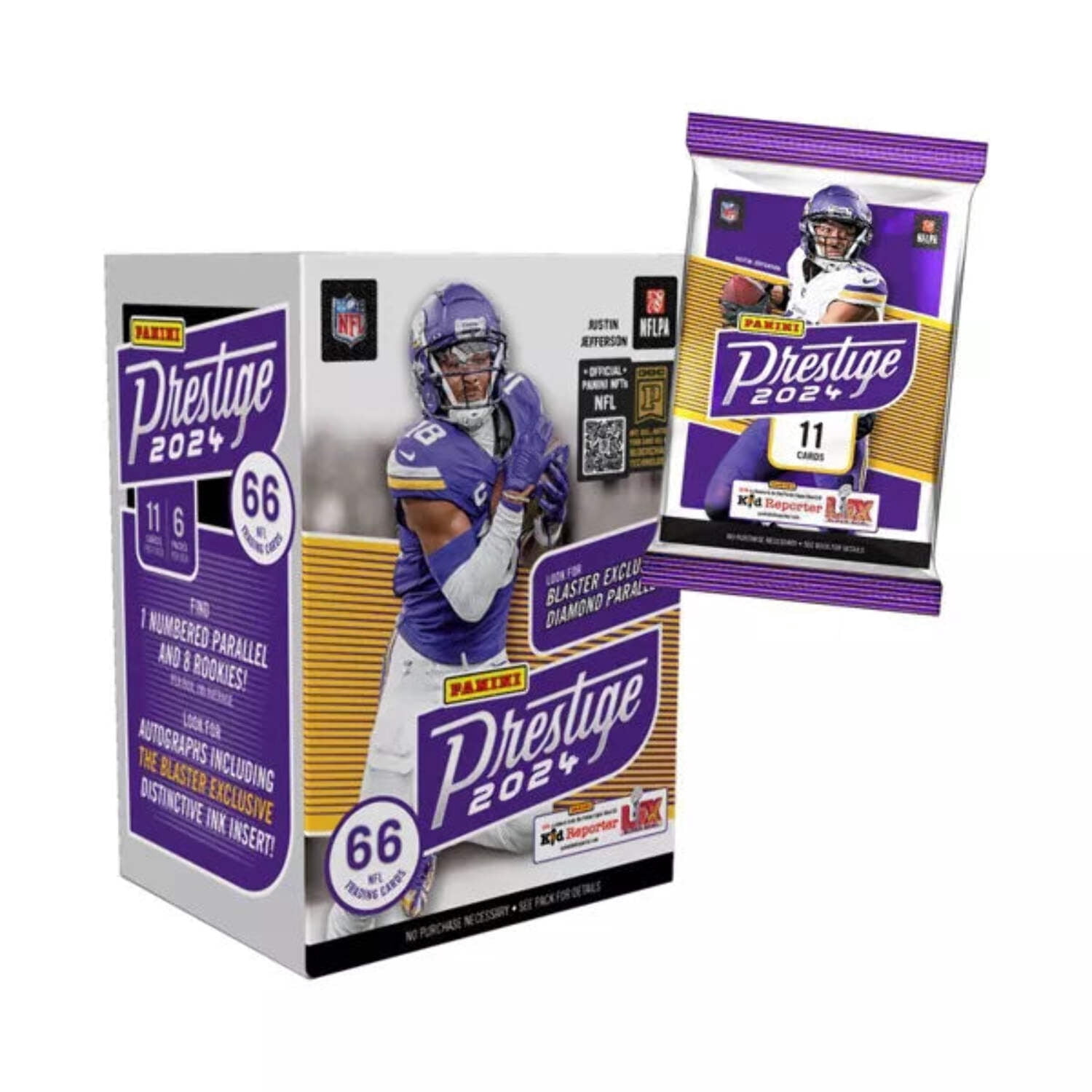 2024 Panini Prestige Football Blaster Box