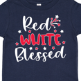 thumbnail image 4 of Inktastic 4th of July Red White Blessed Fireworks Boys or Girls Toddler T-Shirt, 4 of 5