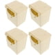 thumbnail image 5 of 4 Uds. Casa nido para pájaros colgante jaula para pájaros caja para incubar caja de cría de plástico, 5 of 8