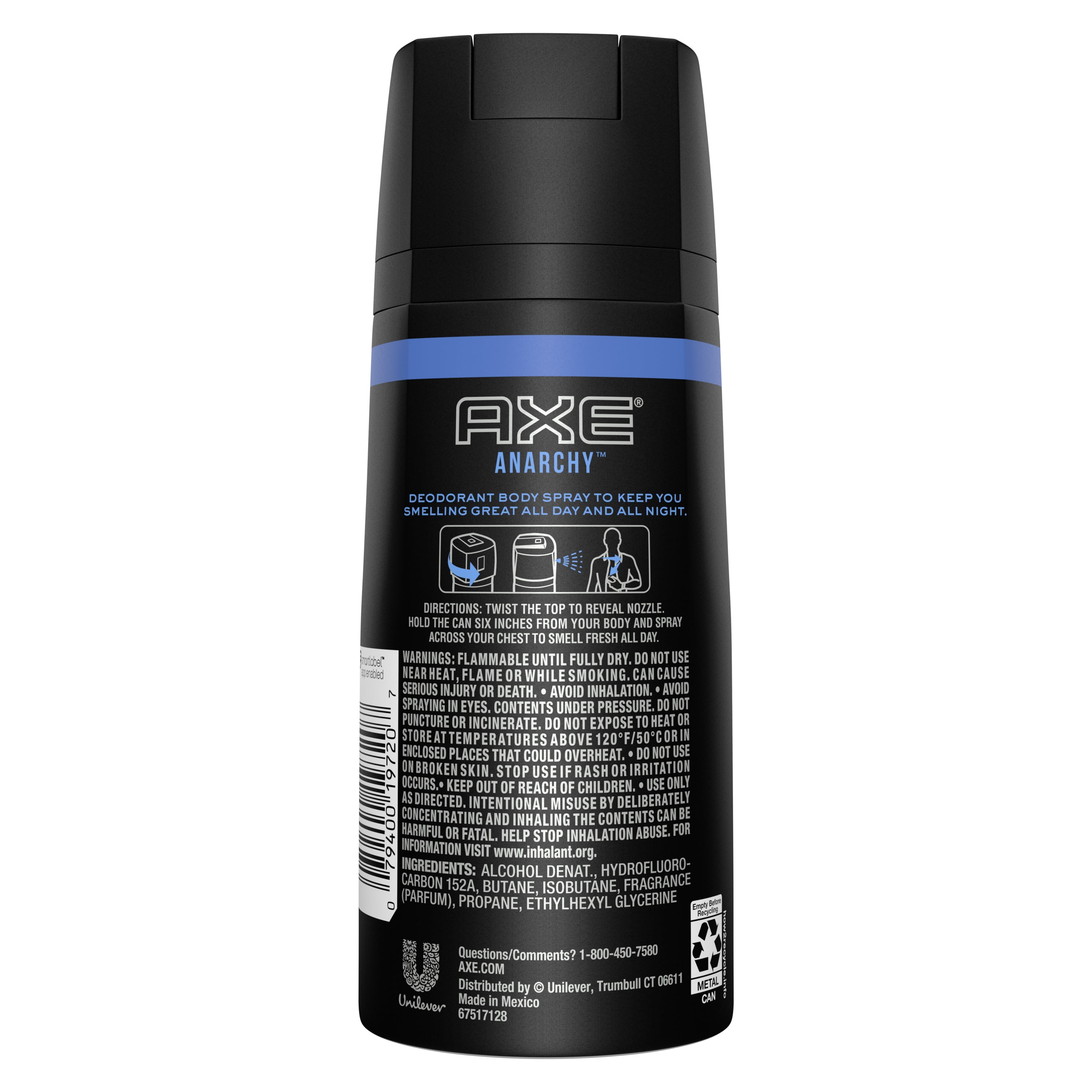 price of axe body spray