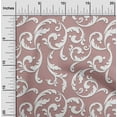 thumbnail image 2 of oneOone Cotton Jersey Dusty Pink Fabric Asian Baroque Craft Projects Decor Fabric Printed By The Yard 58 Inch Wide, 2 of 4